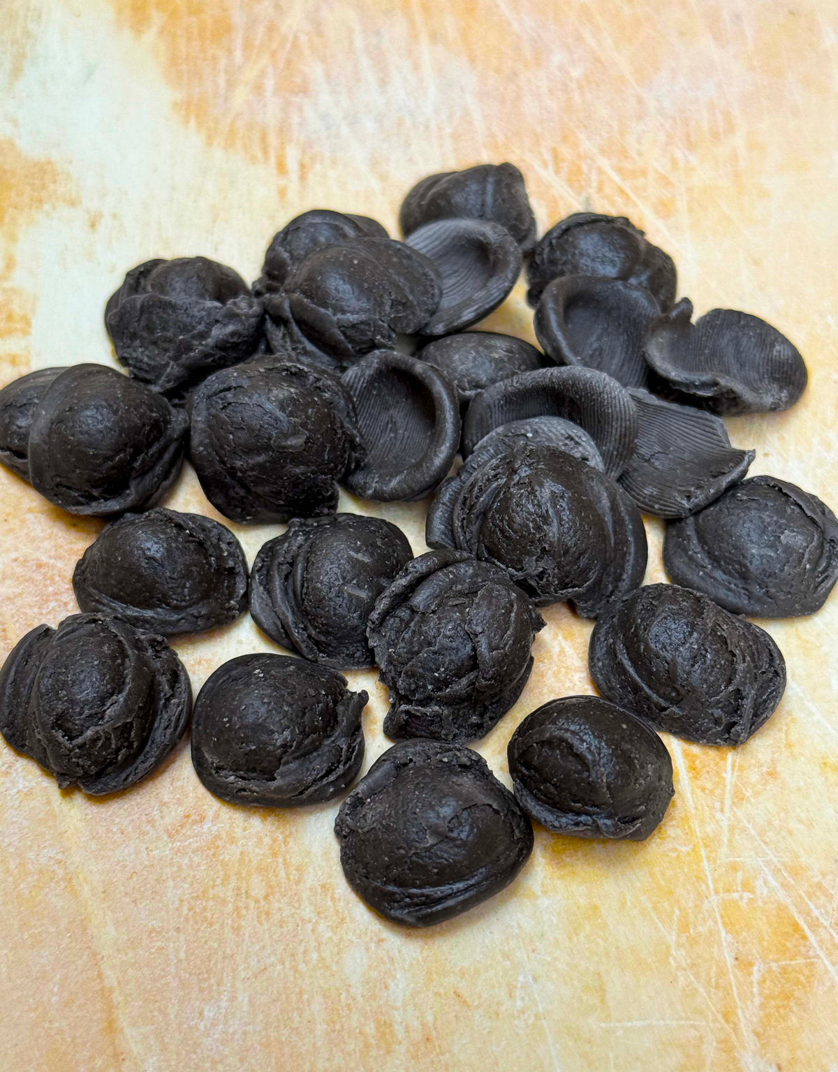 Black Squid Ink Orecchiette Pasta- 16pc case