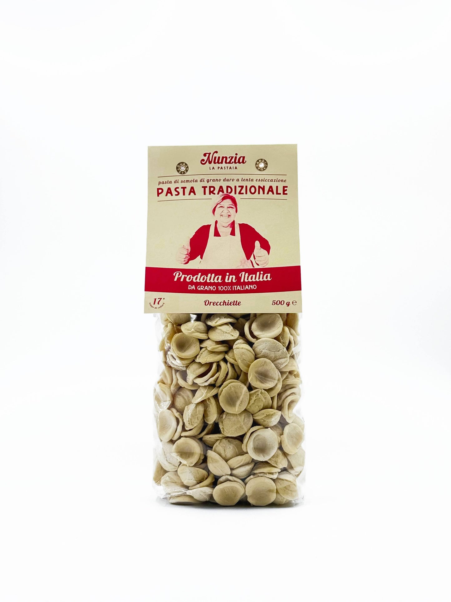 Classic Orecchiette Pasta -16 Piece Case