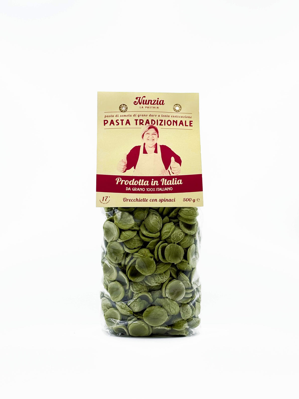 Spinach Orecchiette Pasta- 16pc Case