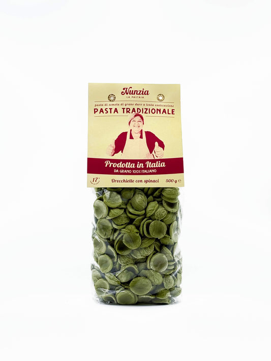 Spinach Orecchiette Pasta- 16pc Case