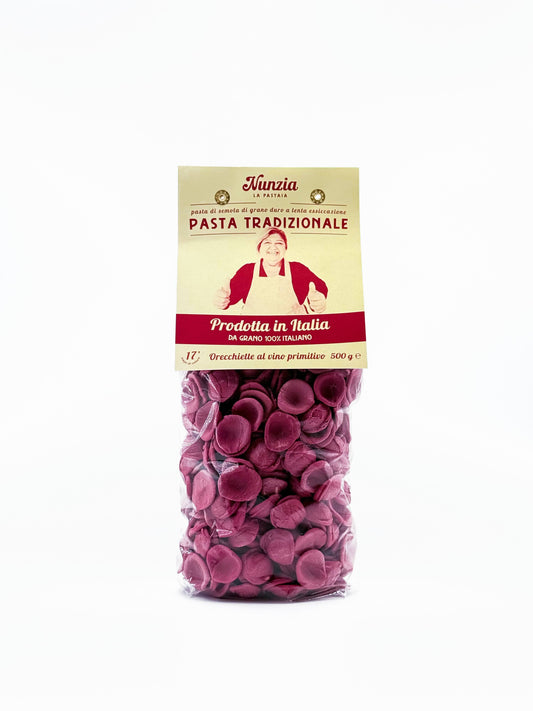 Primitivo Wine Orecchiette Pasta